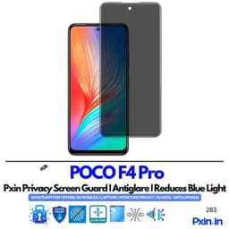 POCOF4Pro Privacy screen guard