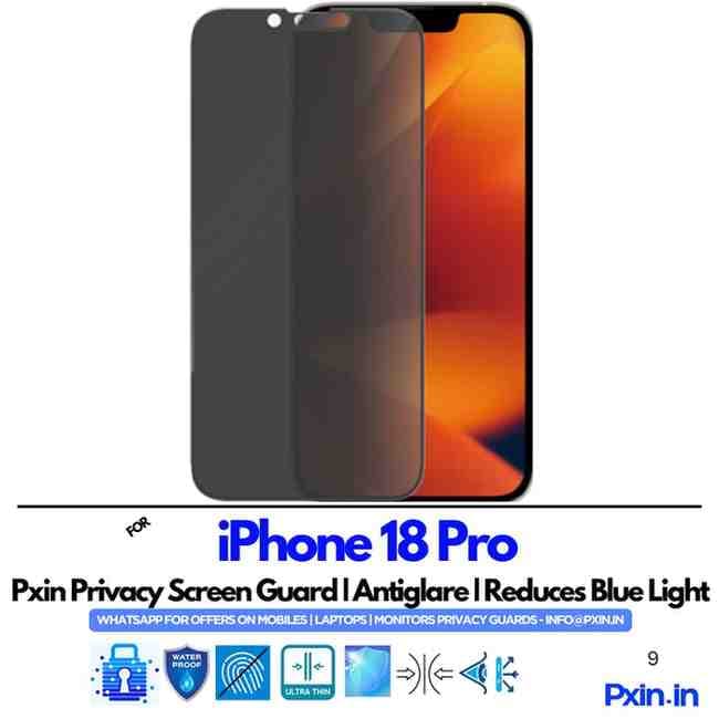 iPhone18Pro Privacy Screen Guard