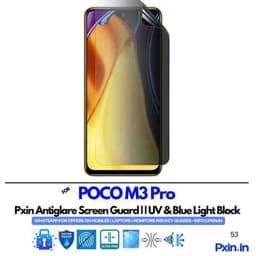 POCO M3 Pro Privacy screen guard