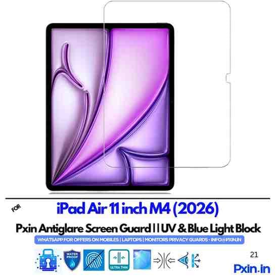 iPadAir11inchM42026 Anti glare screen guard