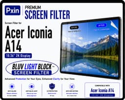 Anti Blue Light & Anti Glare Screen Guard for Acer Iconia A14 - Image 1