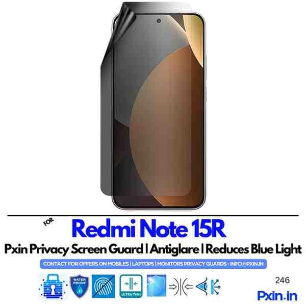 RedmiNote15RPrivacyscreenguard