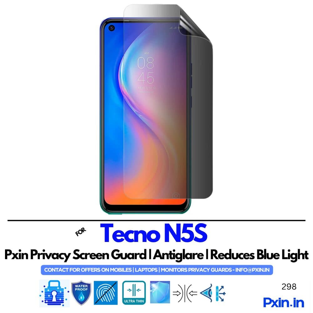 Tecno N5S Privacy screen guard