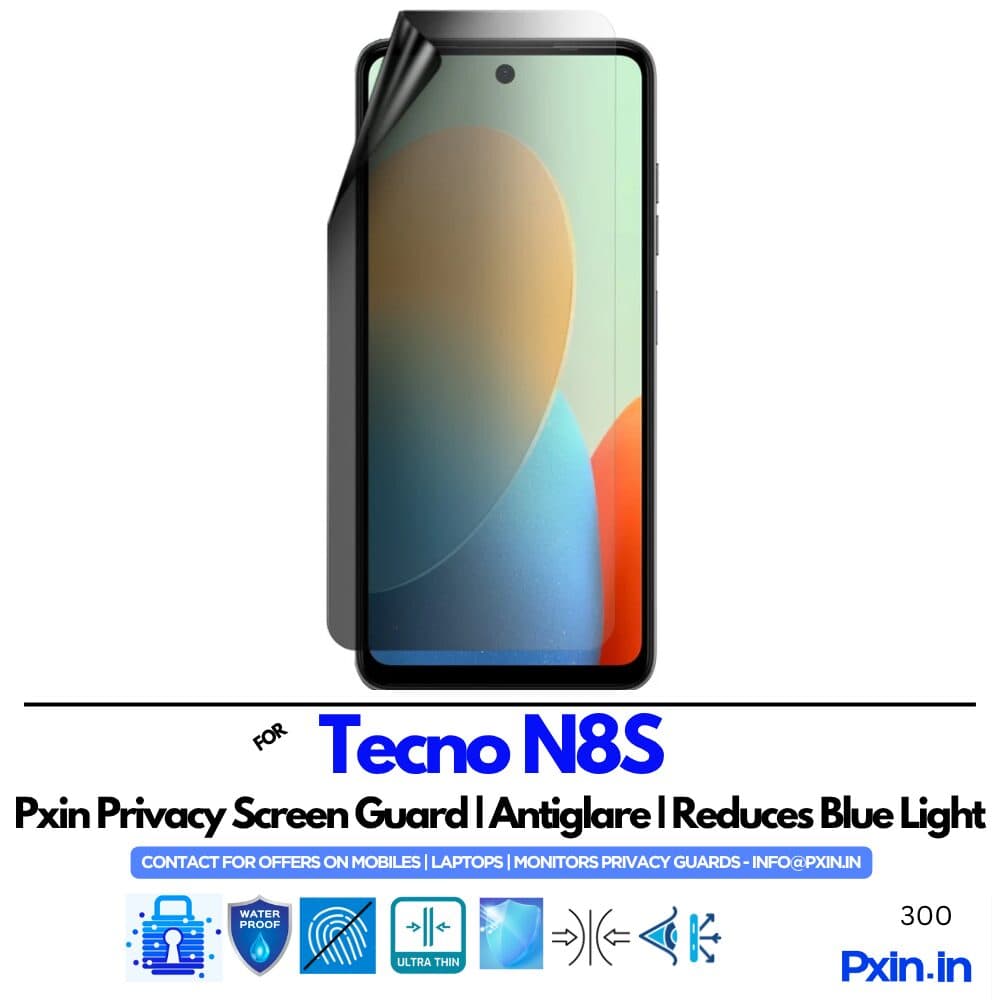 Tecno N8S Privacy screen guard