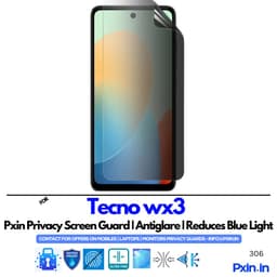 Tecno wx3 Privacy screen guard