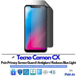 TecnoCamonCXPrivacyscreenguard