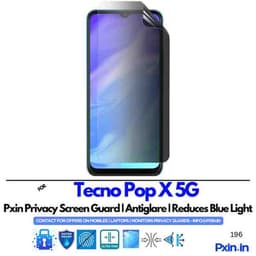 TecnoPopX5GPrivacyScreenGuard