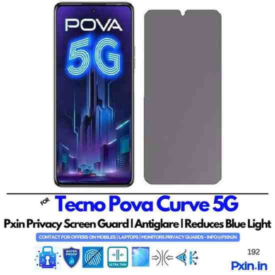 TecnoPovaCurve5GPrivacyScreenGuard
