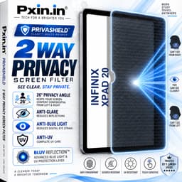 Infinix Xpad 20 2 Way Tablet Privacy Screen Guard (Anti-Blue & Anti-Glare) - Image 1