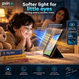 Redmi Pad 3 Pro 5G 2 Way Tablet Privacy Screen Guard (Anti-Blue & Anti-Glare) - Image 2