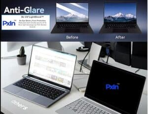 PXIN Laptop Side Image