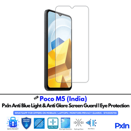 Poco M5 (India) Mobile Anti Bluelight Screen Guard