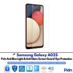 Samsung Galaxy A02S Mobile Anti Bluelight Screen Guard