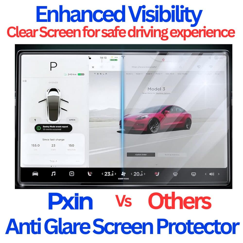 high quality car anti glare screen guard