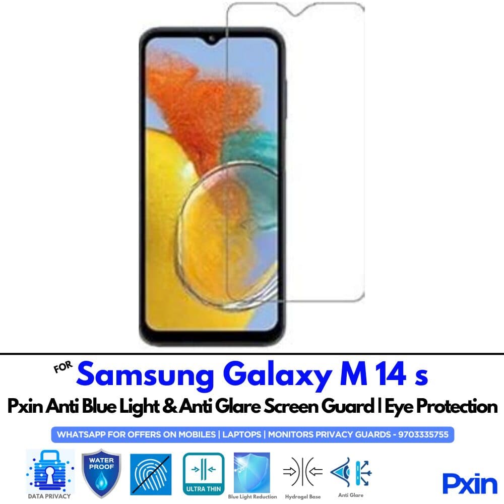 Samsung Galaxy M 14 s Anti Glare Screen Guard