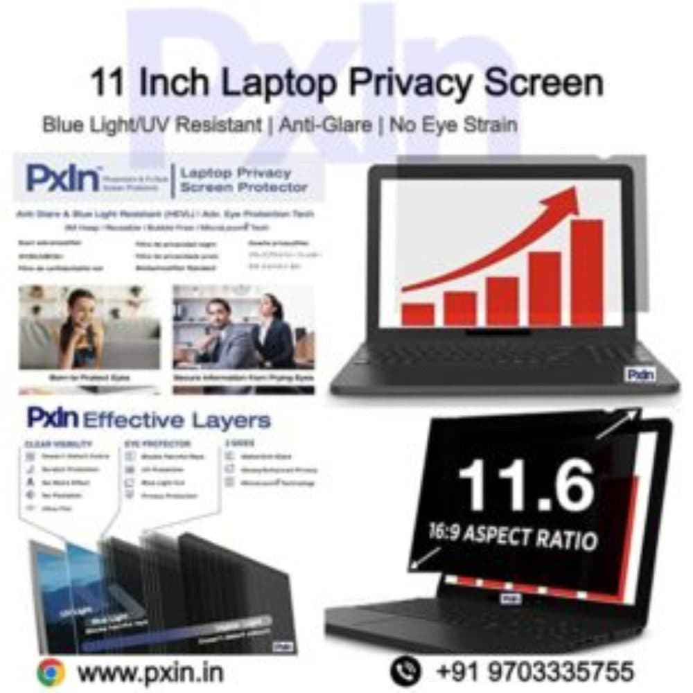 11 inch laptop privacy screen