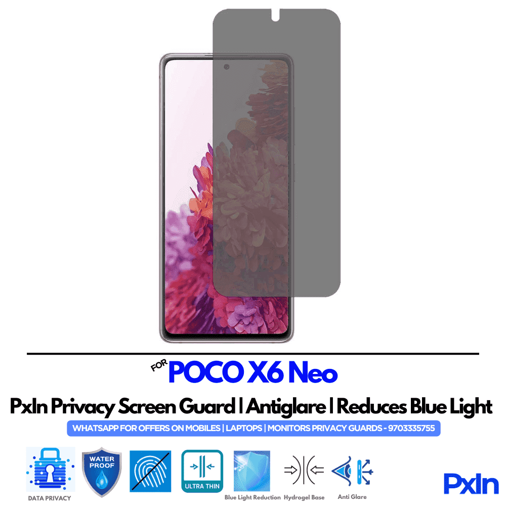 POCO X6 Neo Privacy Screen Guard