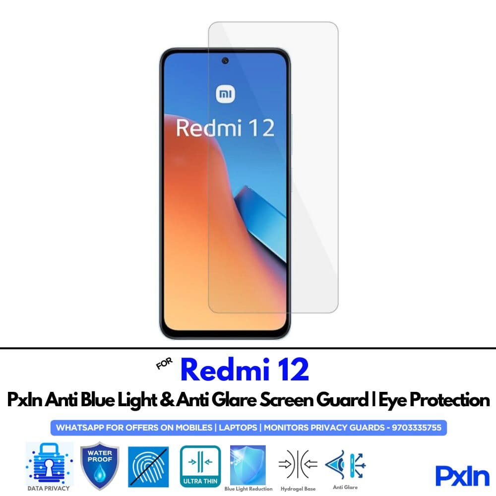 Redmi 12 Anti Blue light screen guard
