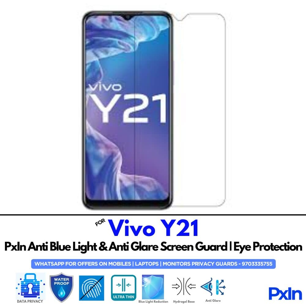 Vivo Y21 Anti Blue light screen guard
