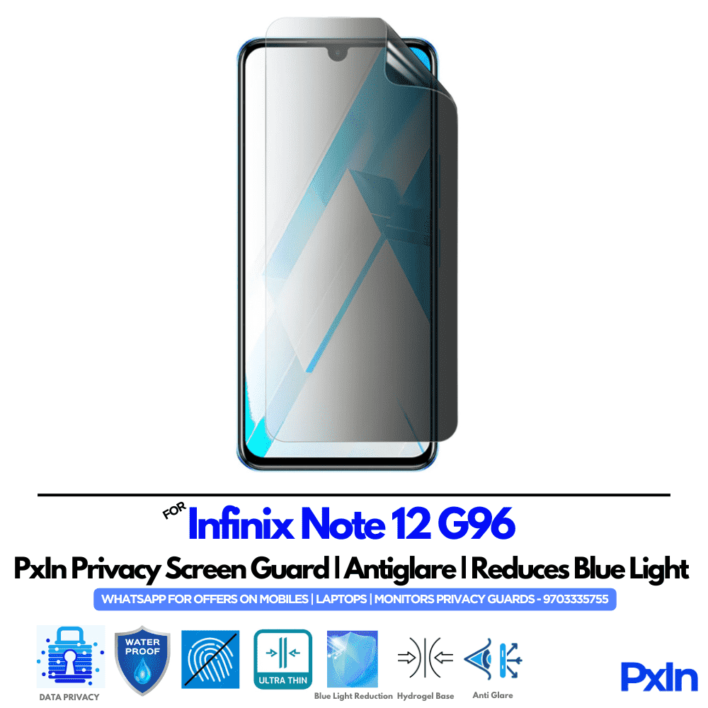 Infinix Note 12 G96 Privacy Screen Guard