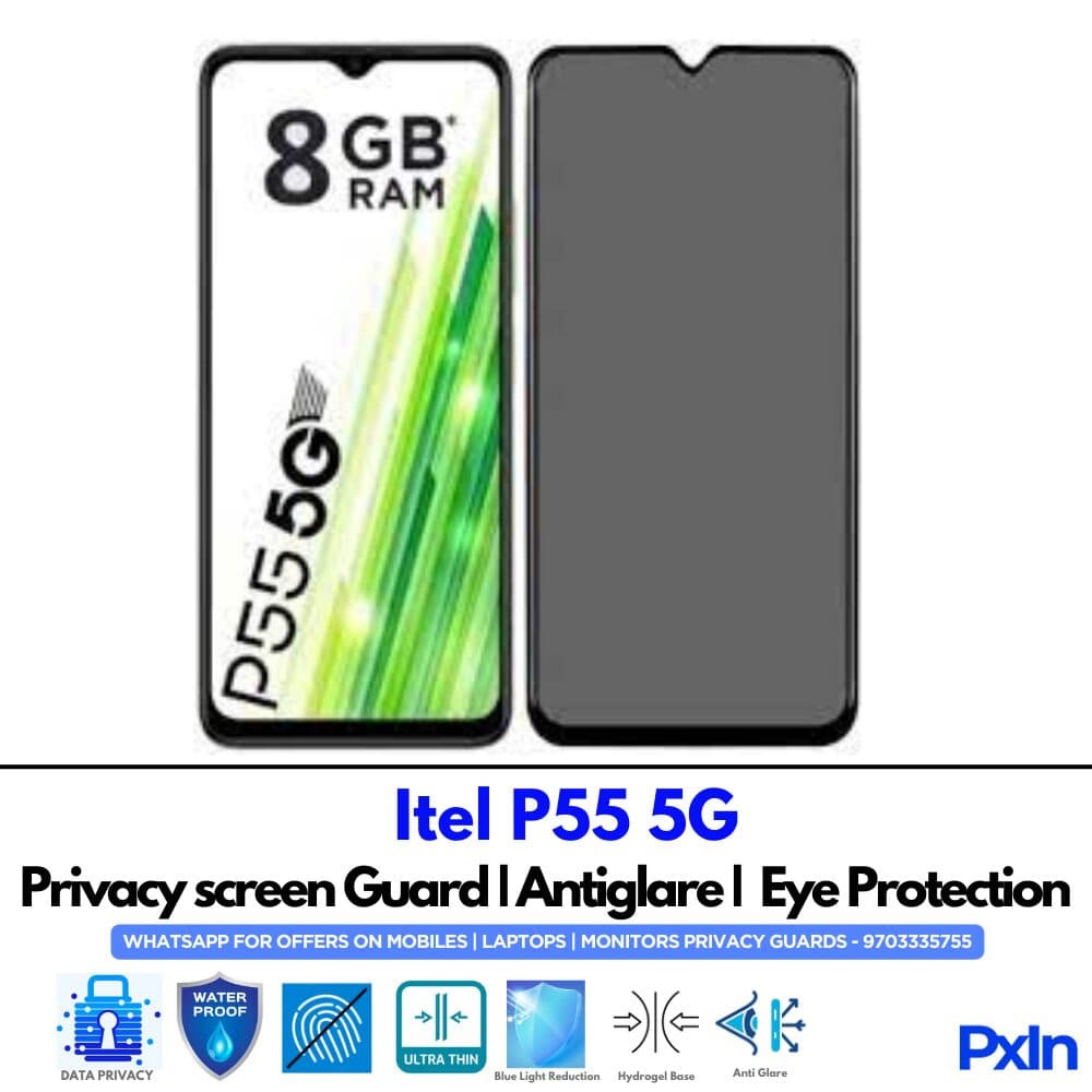 Itel P55 5G Privacy Screen Guard