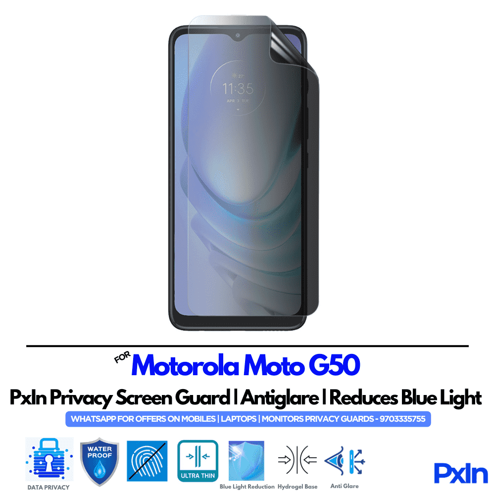 Motorola Moto G50 Privacy Screen Guard