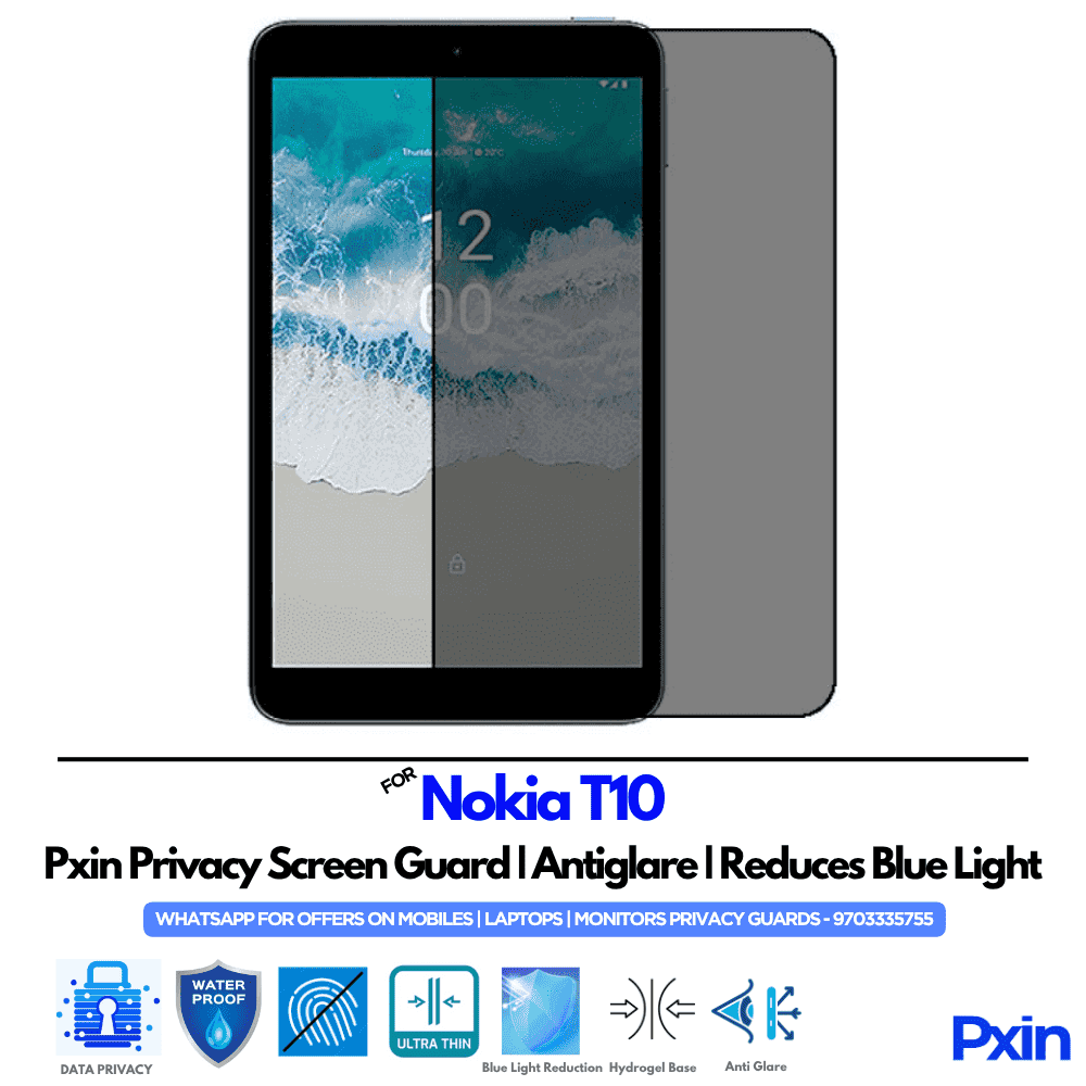Nokia T10 Pad Privacy Screen Guard