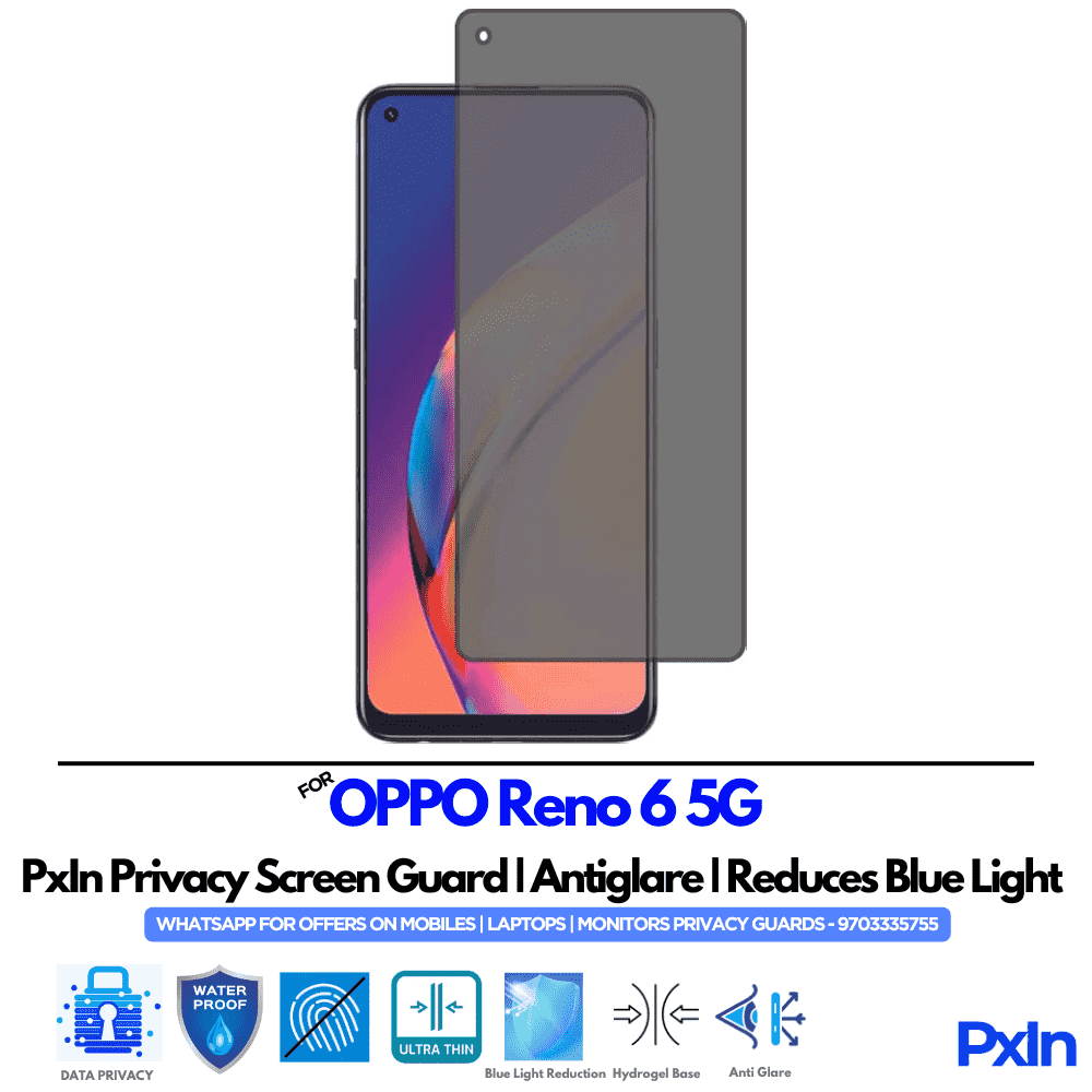 OPPO Reno 6 5G Privacy Screen Guard