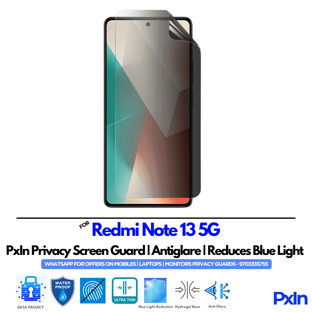 Redmi Note 13 5G Privacy Screen Guard