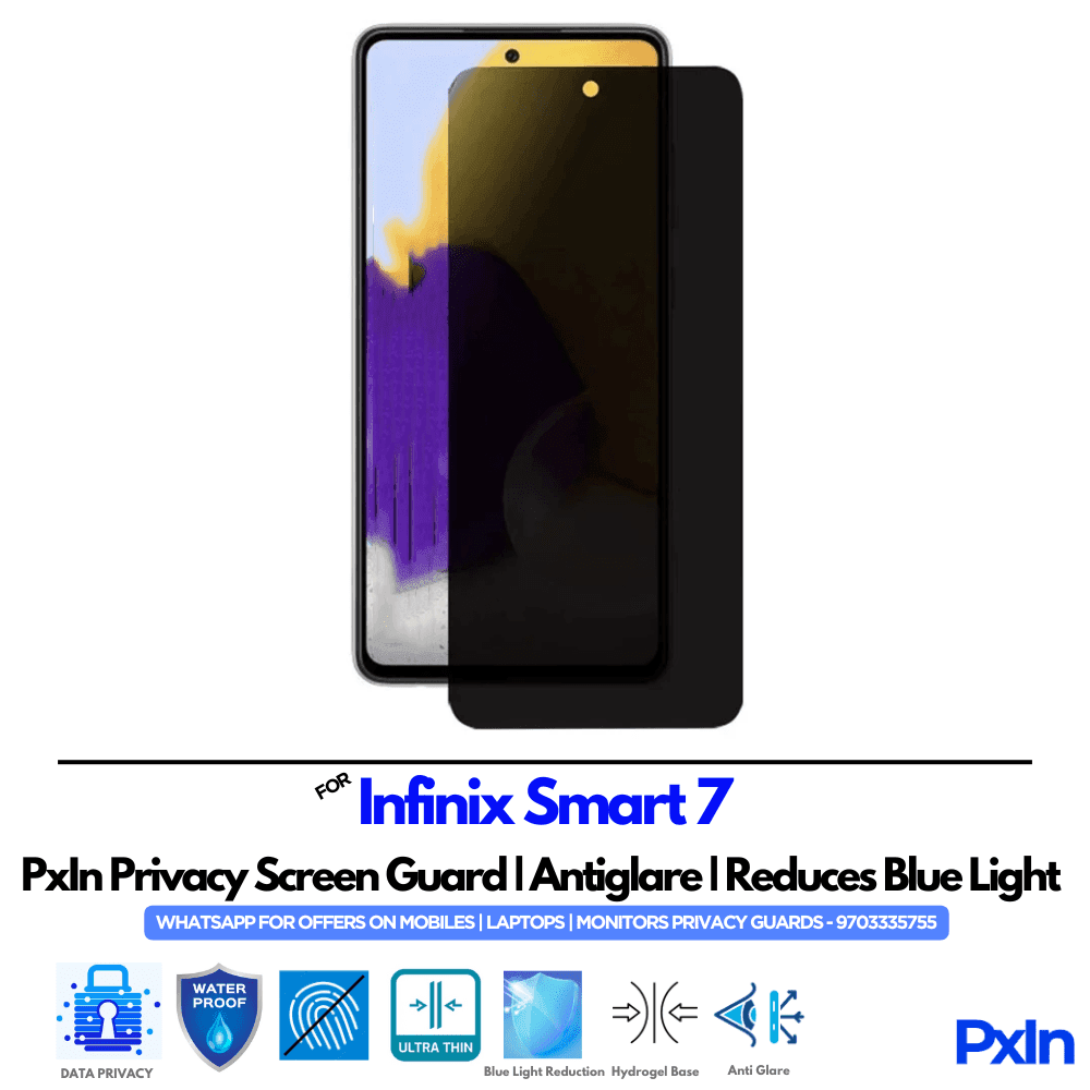 Infinix Smart 7 Privacy Screen Guard