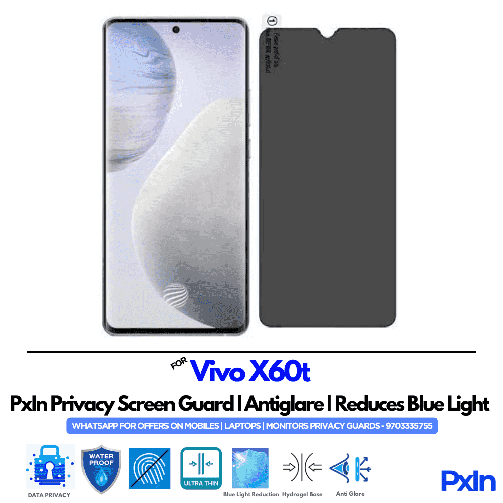 Vivo X60t Privacy Screen Guard