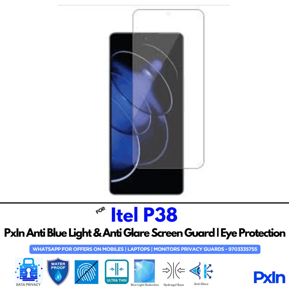 Itel P38 Anti Blue light screen guard