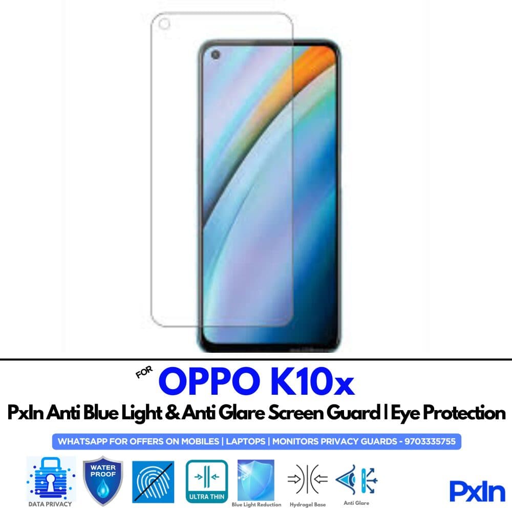 OPPO K10x Anti Blue light screen guard