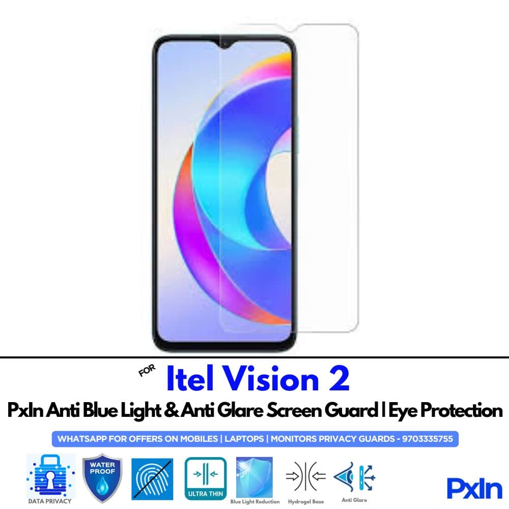 Itel Vision 2 Anti Blue light screen guard