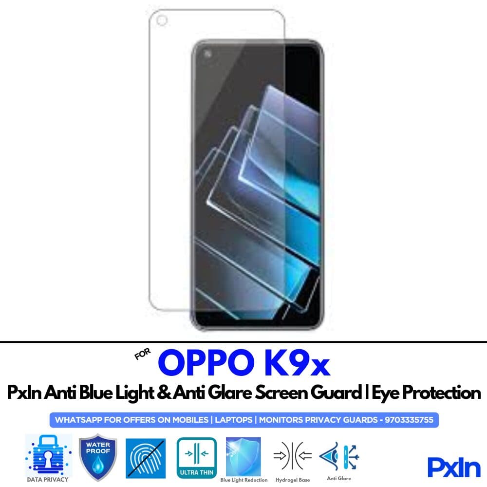 OPPO K9x Anti Blue light screen guard