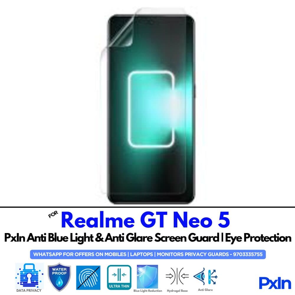 Realme GT Neo 5 Anti Blue light screen guard
