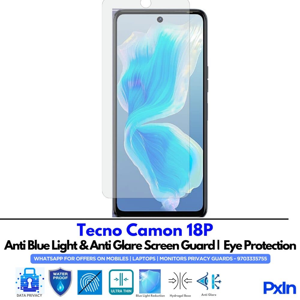Tecno Camon 18P Anti Blue light screen guard