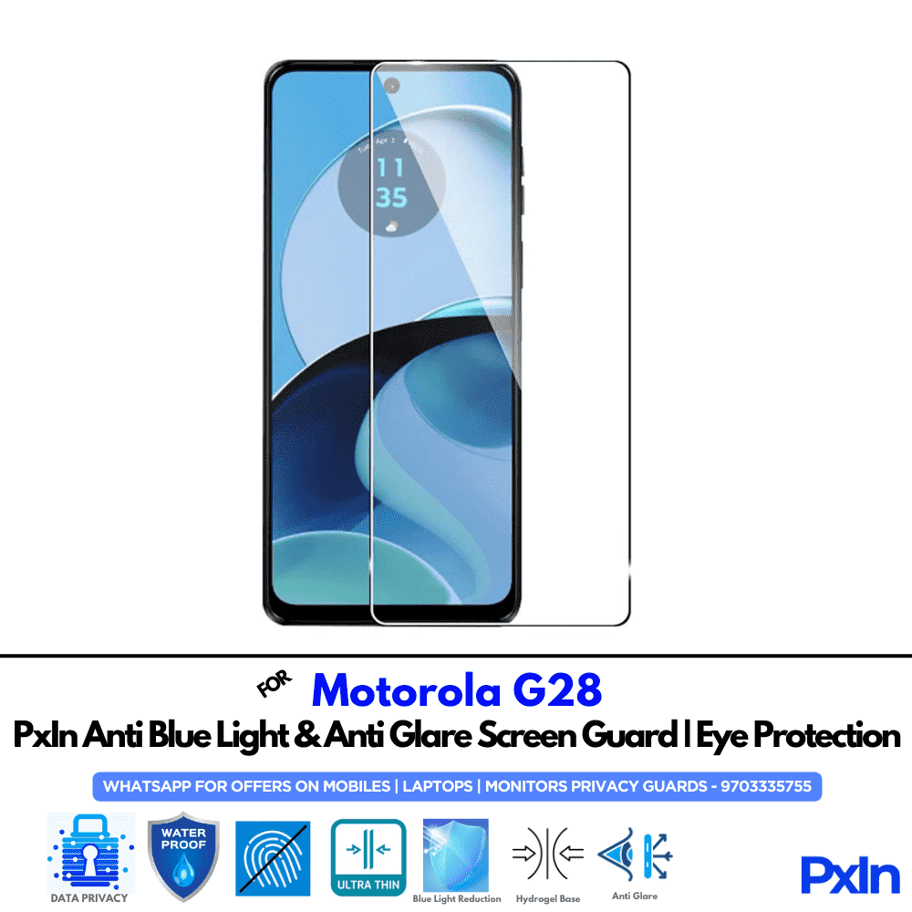 Motorola G28 Mobile Anti Bluelight Screen Guard