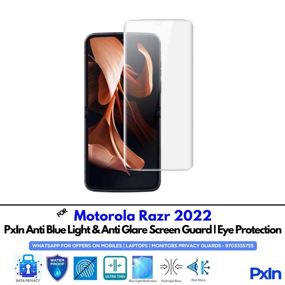 Motorola Razr 2022 Mobile Anti Bluelight Screen Guard