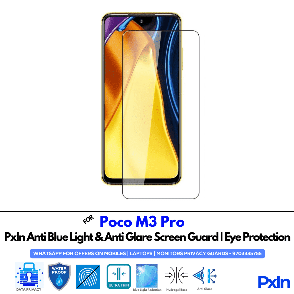 Poco M3 Pro Mobile Anti Bluelight Screen Guard