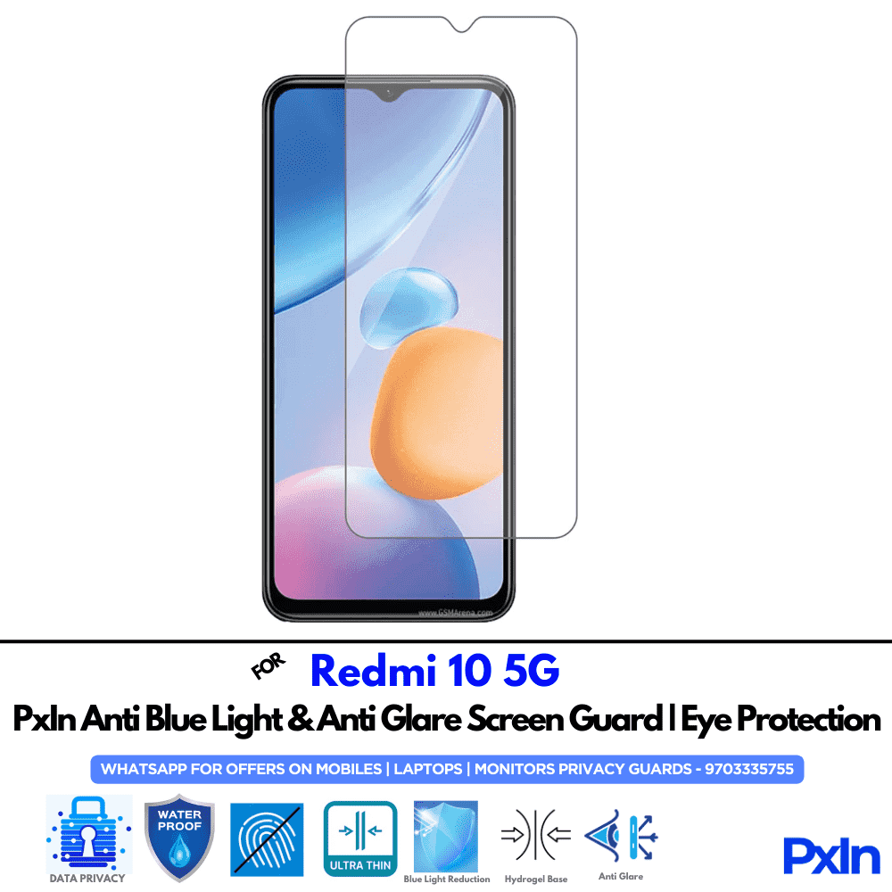 Redmi 10 5G Mobile Anti Bluelight Screen Guard