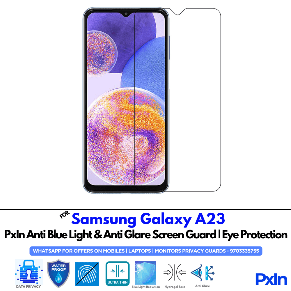 Samsung Galaxy A23 Mobile Anti Bluelight Screen Guard