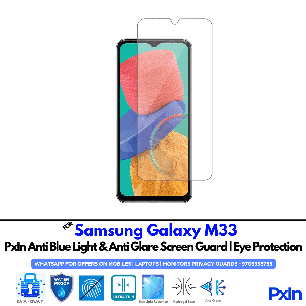 Samsung Galaxy M33 Mobile Anti Bluelight Screen Guard