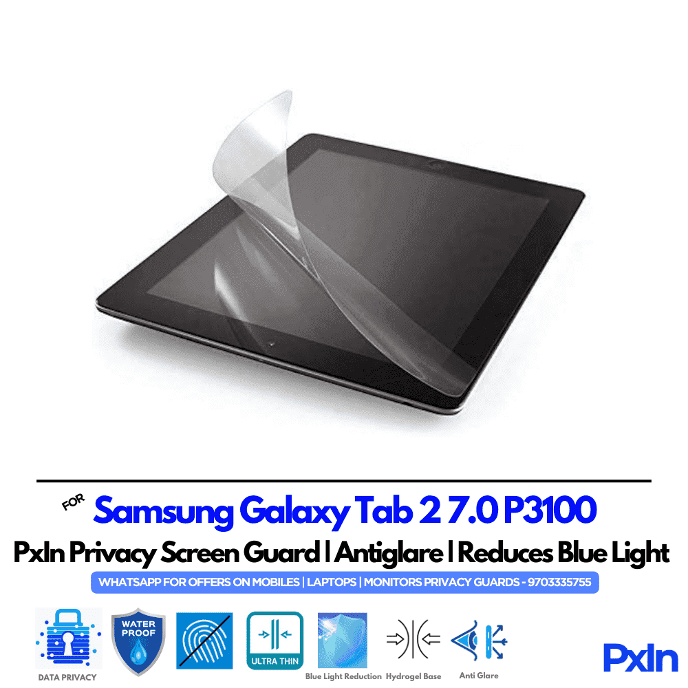Samsung Galaxy Tab 2 7.0 P3100 Privacy Screen Guard