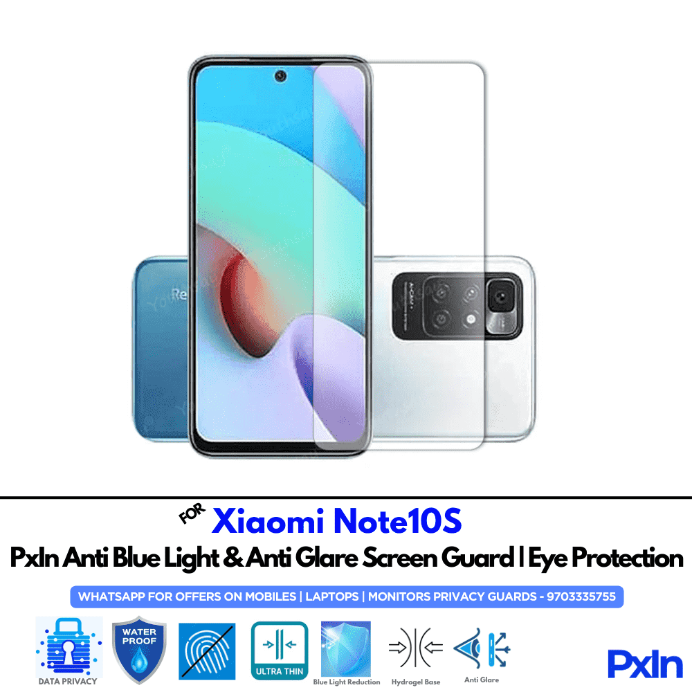 Xiaomi Note10S Mobile Privacy Screen Guard