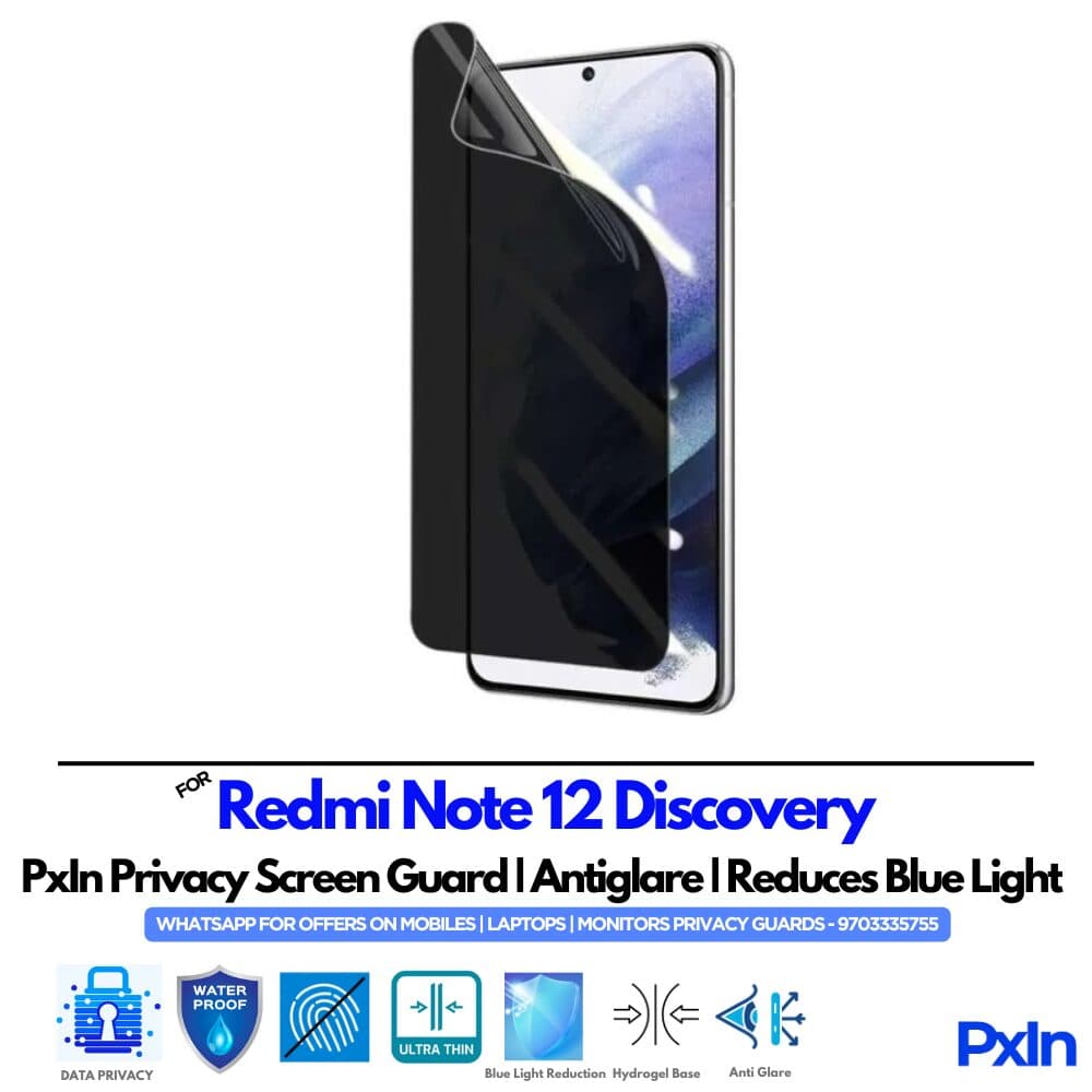 Redmi Note 12 Discovery Mobile Privacy Screen
