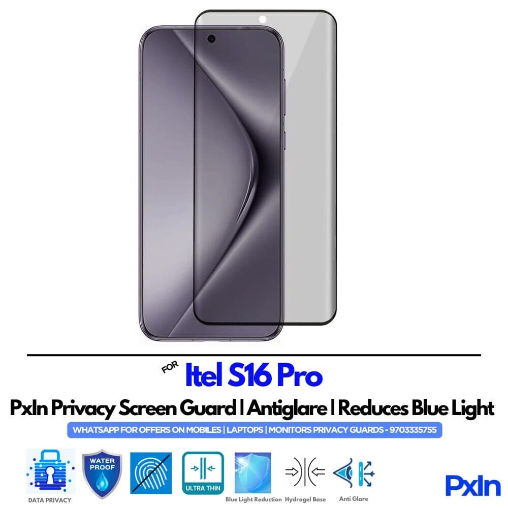 Itel S16 Pro Mobile Privacy Screen