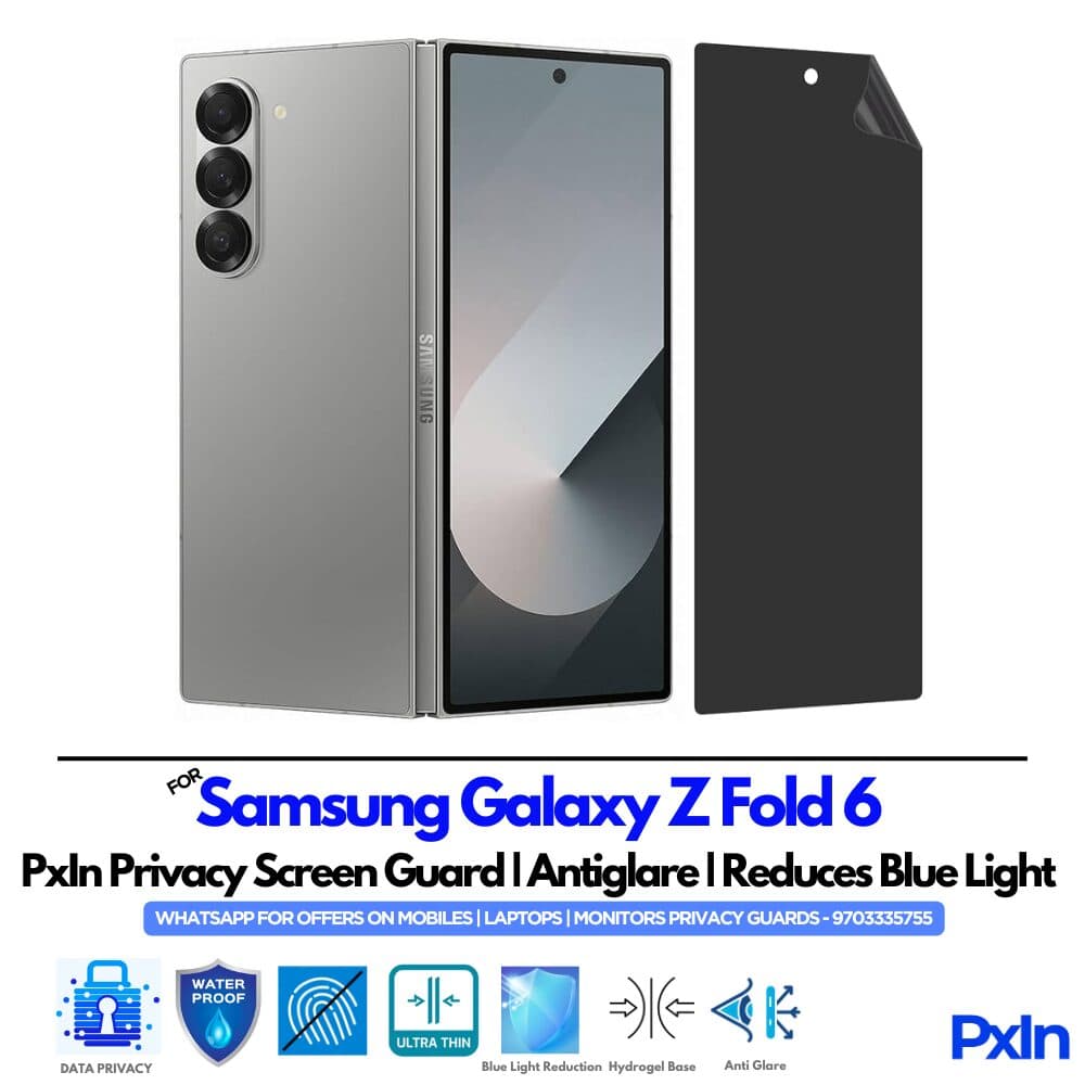 Samsung Galaxy Z Fold 6 Mobile Privacy Screen