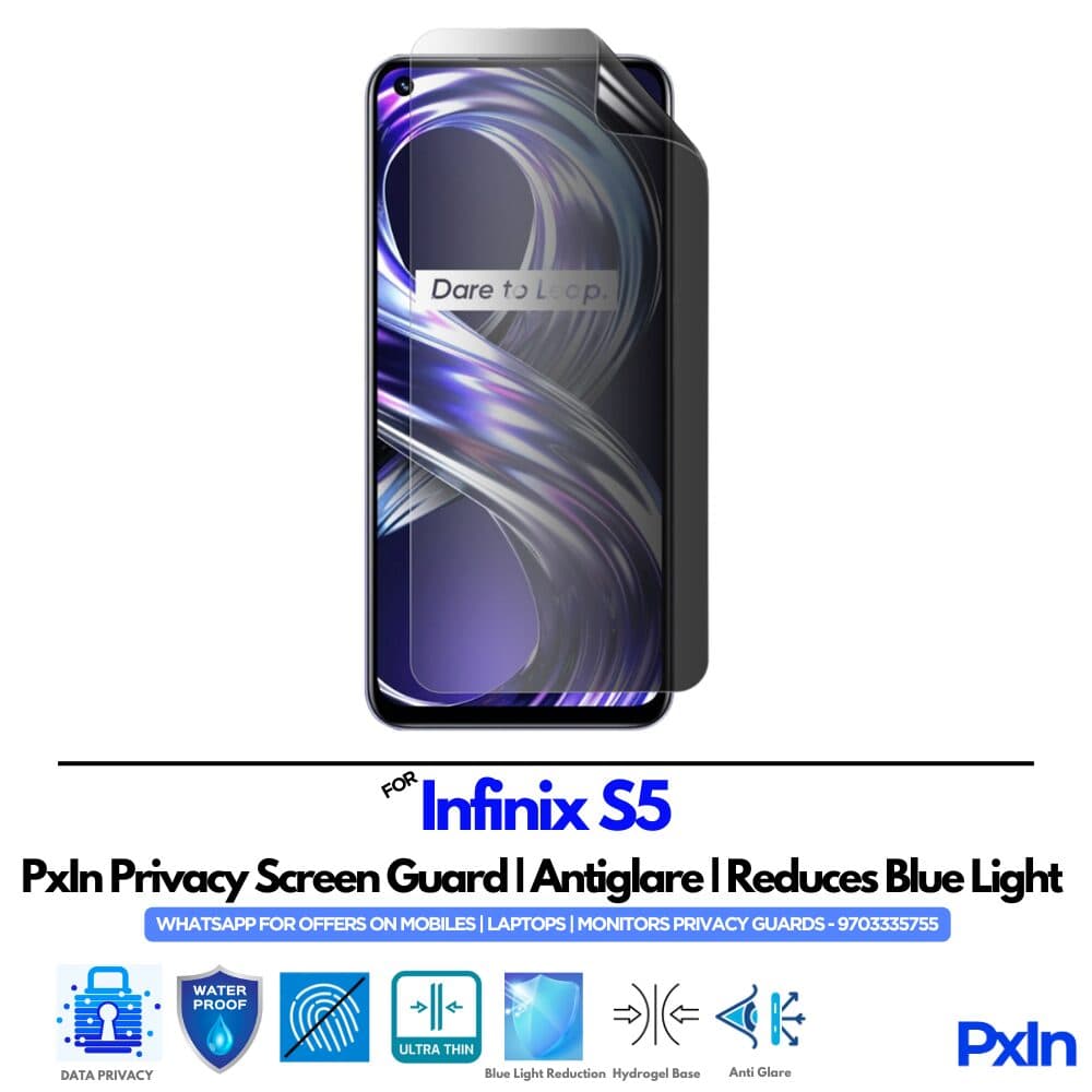 Infinix S5 Mobile Privacy Screen