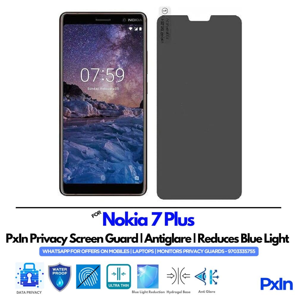 Nokia 7 Plus Mobile Privacy Screen